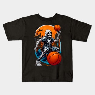 basketball player Halloween Kids T-Shirt